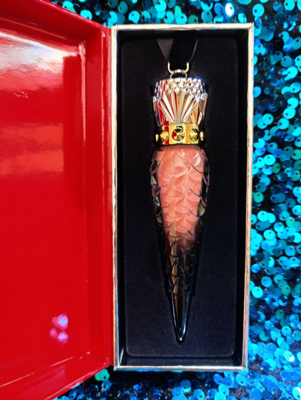 Christian Louboutin Matte Lip Gloss in shade Angels Blush